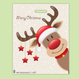 Bag "Christmas deer" 40х50 LDPE 30 µм 0