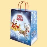 Bag "Santa's sleigh" XXL1-849 - 34+14/43 cm 0