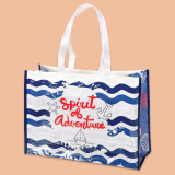 Bag "Sea Waves" 50+20/35, rPET with print and laminate 0