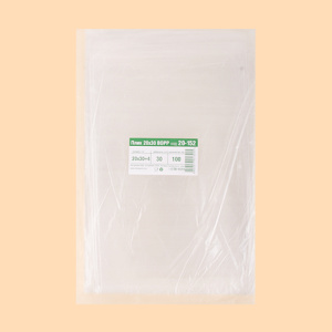 Bag with flap and sealing tape 20х30+4 BOPP 0