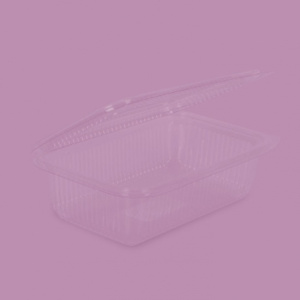 Bowl with lid PET 750 0