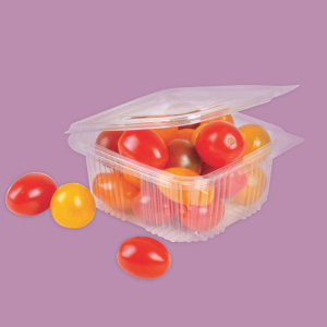 Click for enlarging Bowl with lid attached PET 1