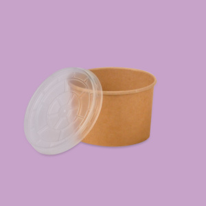 Click for enlarging Cardboard Soup and Salad Bowls 0