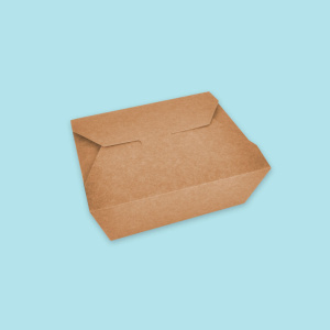 Click for enlarging Cardboard food boxes with central locking 0