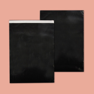 Click for enlarging Courier Bags 36x45+5 LDPE 50 µм Black 0