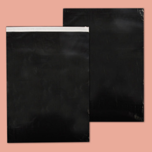 Click for enlarging Courier Bags 45x55+5 LDPE 50 µм Black 0