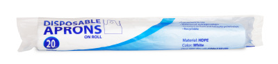 Click for enlarging Disposable apron on a roll, HDPE 1