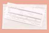 Envelope for documents - transparent 0