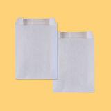 Flat bottom paper bag 10+(2х2)/16 White 0