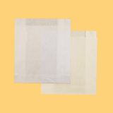 Flat bottom paper bag 16+(2х4)/20 White 0