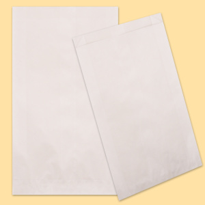 Flat bottom paper bag 16+(2x2)/29, white 0