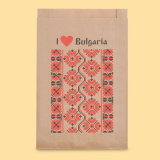 Flat bottom paper bag with printing 17+(2х3)/26 0