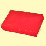 Gift box with lid 37x23/7, Red 0