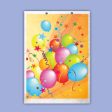 Gift envelope "Balloons" SN mid size 0