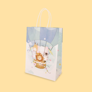 Luxury paper bags L1-293, J-cut -  24+12/33 cm 0