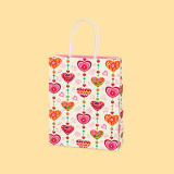 Paper bag L1-292, J-cut - 24+12/33 cm. 0