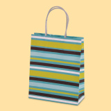 Paper bag S1-171, J-cut  - 20+8/25 cm. 0