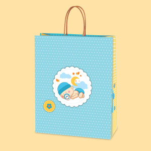 Paper bag XL1-562, J-cut - 31+12/39 cm. 0