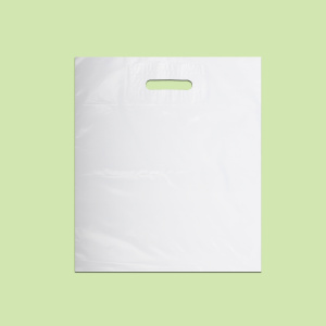 Patch Handle Bags, Bi-Color 40х50 reLDPE 50 µм 0