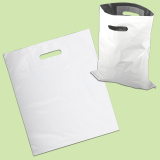 Patch Handle Bags, Bi-Color 40х50 reLDPE 50 µм 1