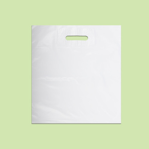Patch Handle Bags, Bi-Color 45х50 reLDPE 50 µм 0