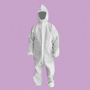 Click for enlarging Protective coveralls - disposable, hydrophobic 0