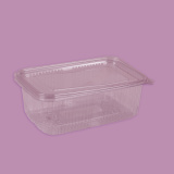 Rectangular bowl with lid PX1000 0