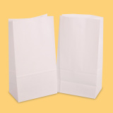 Square bottom paper bag 14+8/26 White 0