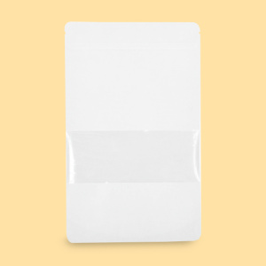 Click for enlarging Stand-Up Pouch, 18х29+(2х4,5), white with window 0