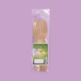 Wooden forks - 160 mm 0