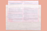 Envelope for packing list / invoices - transparent 0