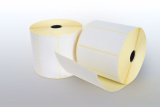 Thermal courier labels 56х25 mm/spool ⌀12, 1000 labels in roll 0